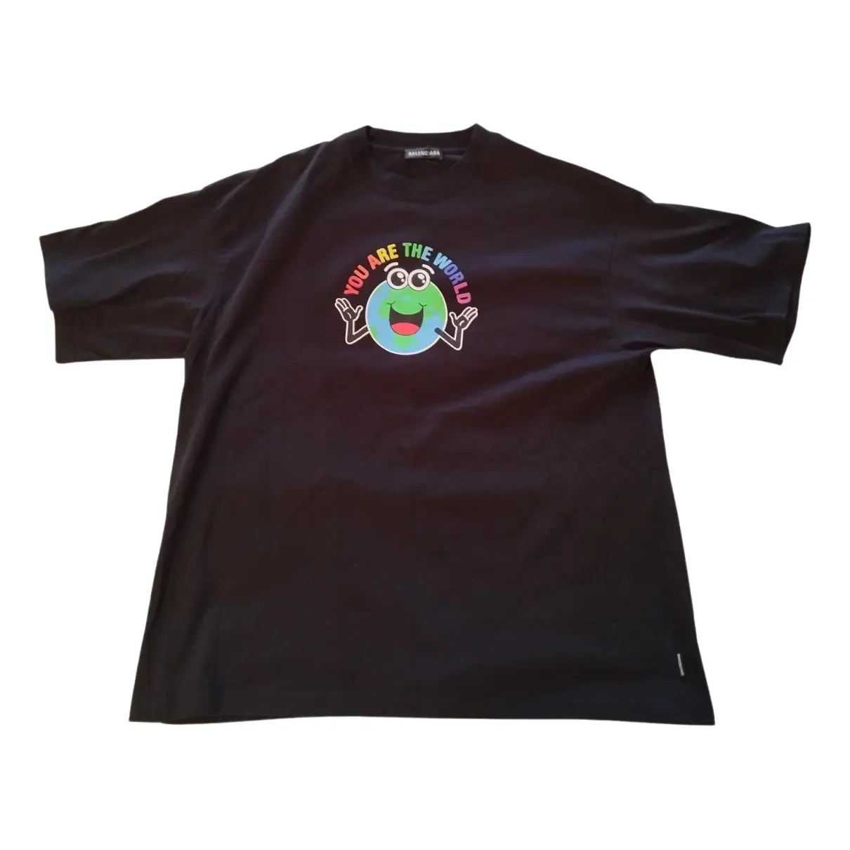 Balenciaga You Are The World Black Tee (2019)