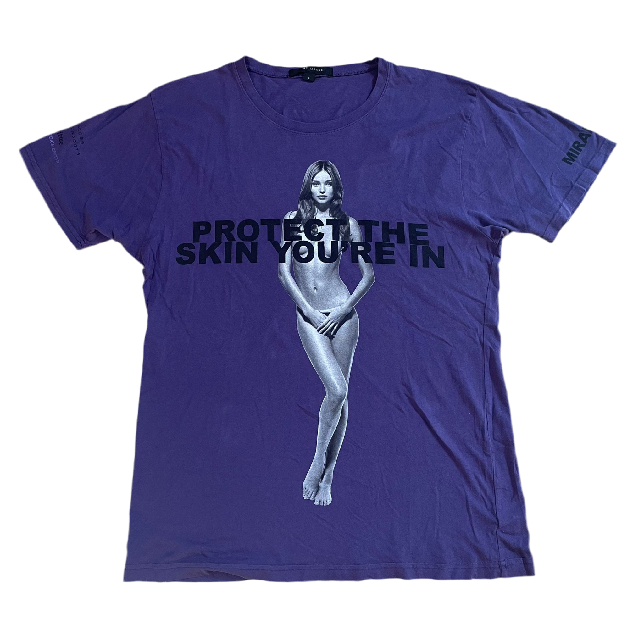 Marc Jacobs Miranda Kerr "Protect The Skin You Are In" Tee (2008)