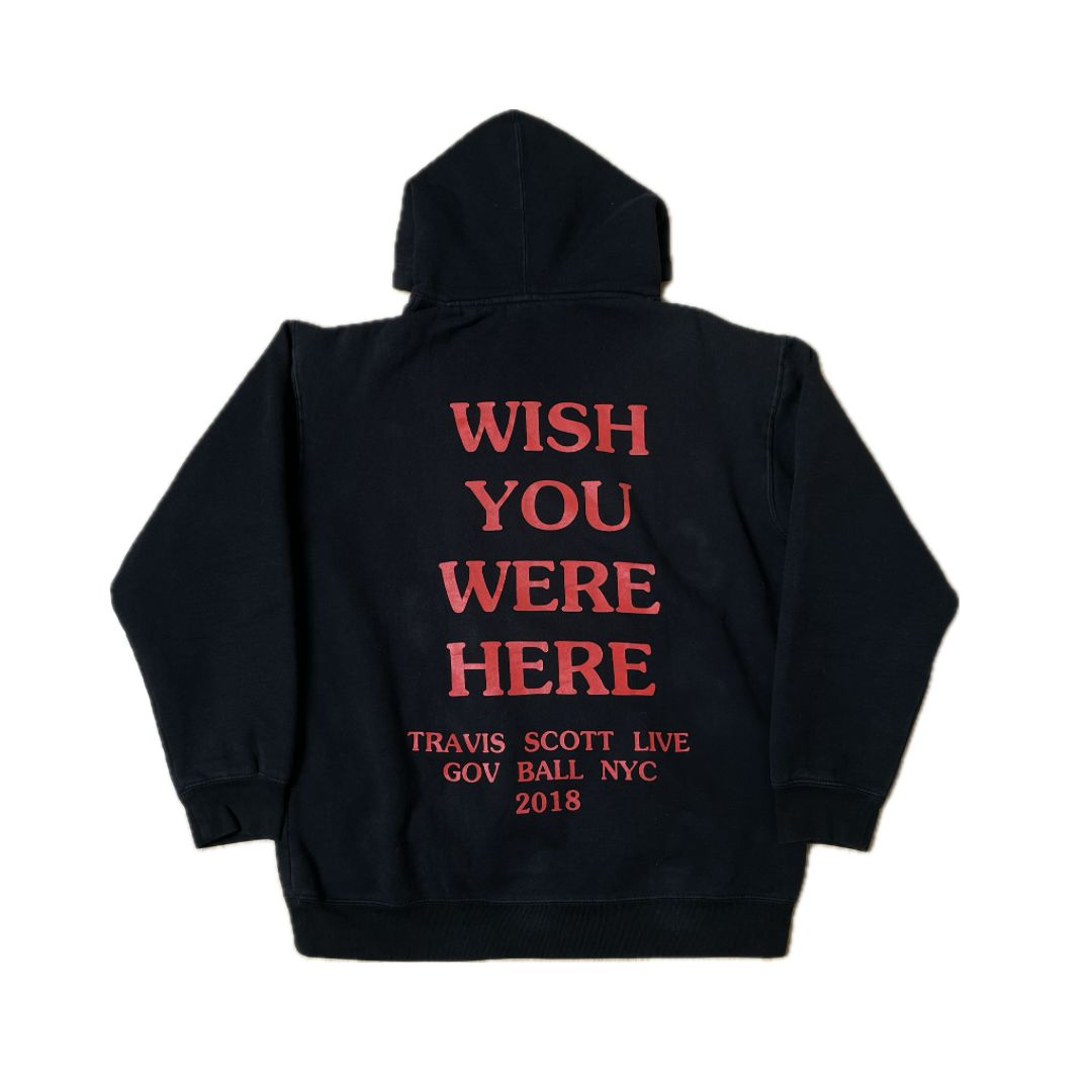 Travis Scott Astroworld NYC Gov Ball Live Hoodie (2018)