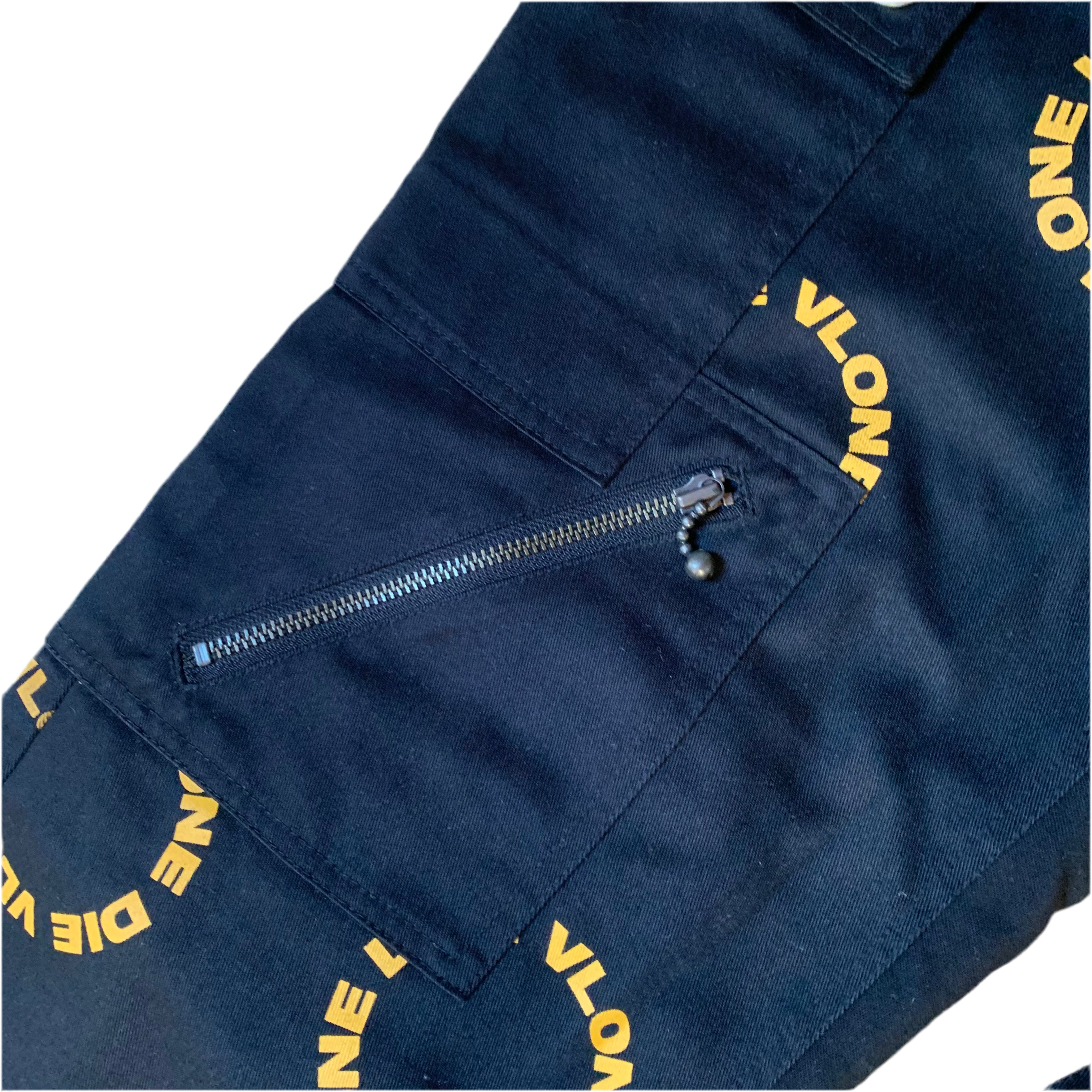 Vlone Bondage Pants Yellow/Black (2018)