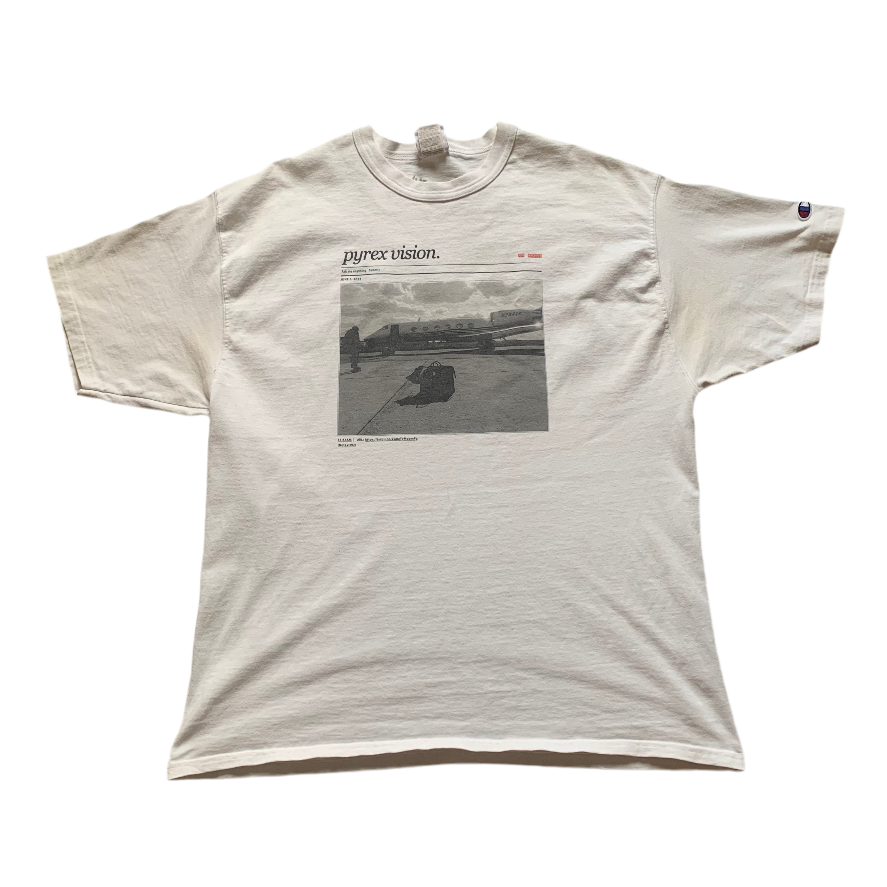 Denim Tears x Pyrex Vision Virgil Abloh Champion Tee (2012)