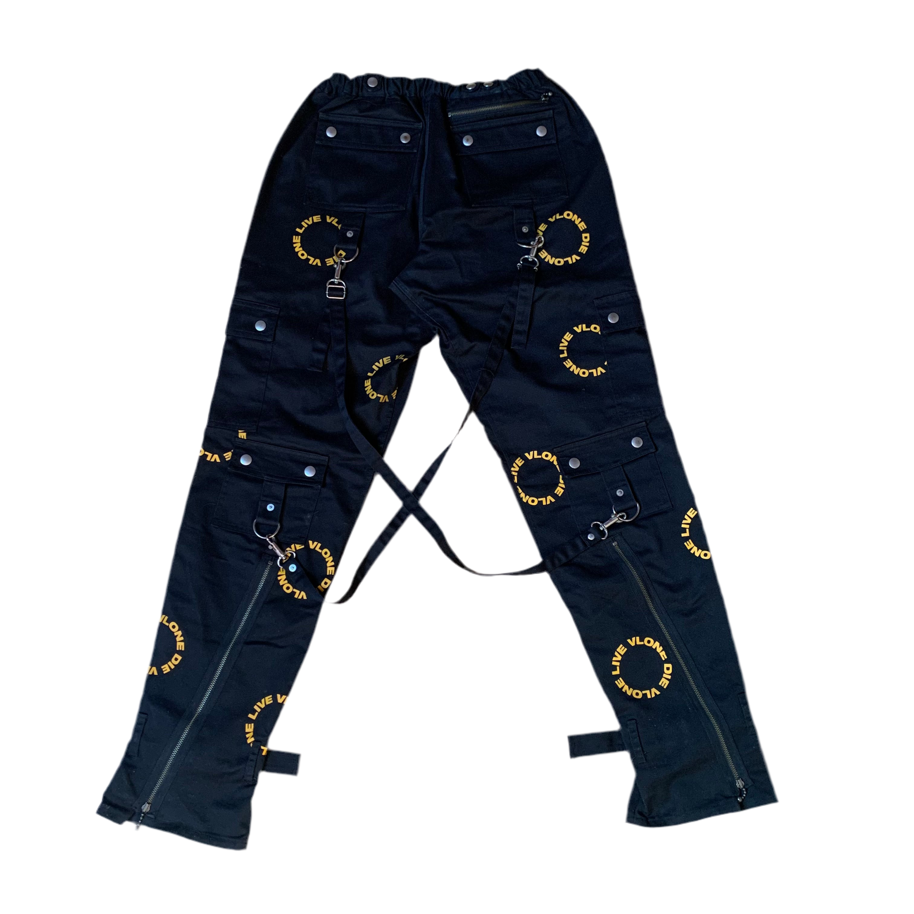 Vlone Bondage Pants Yellow/Black (2018)
