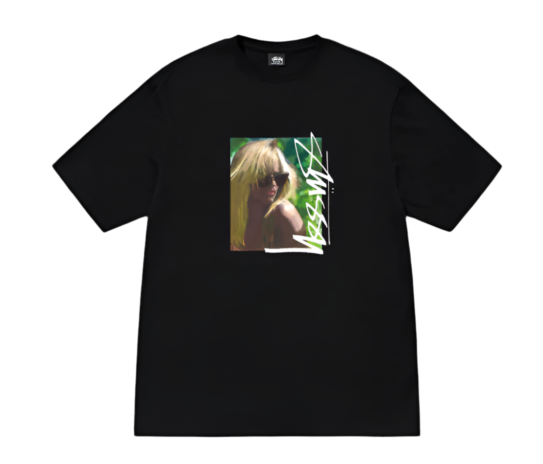 Stussy Laura Black Tee (2025)