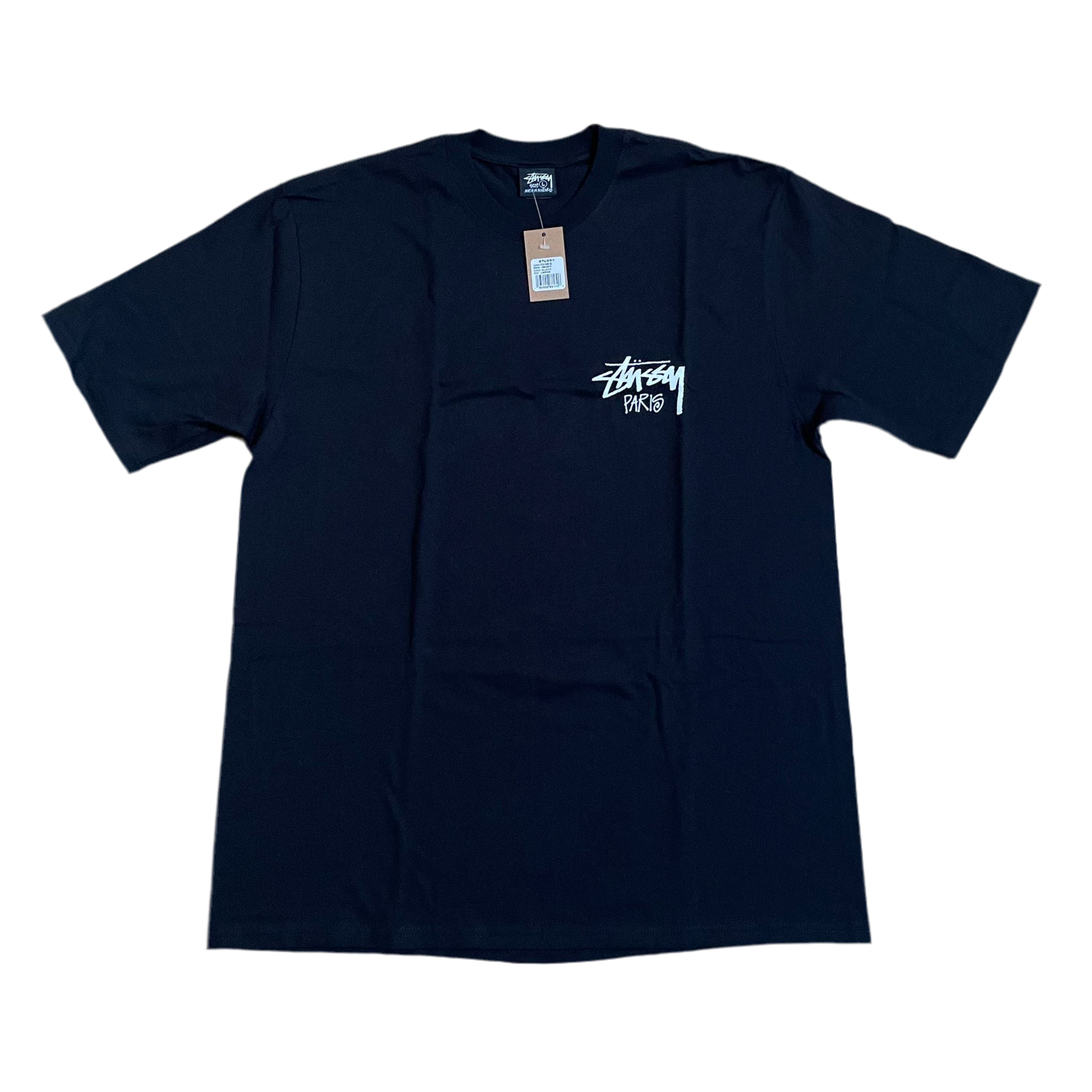 Stussy Paris Tee Black (2025)
