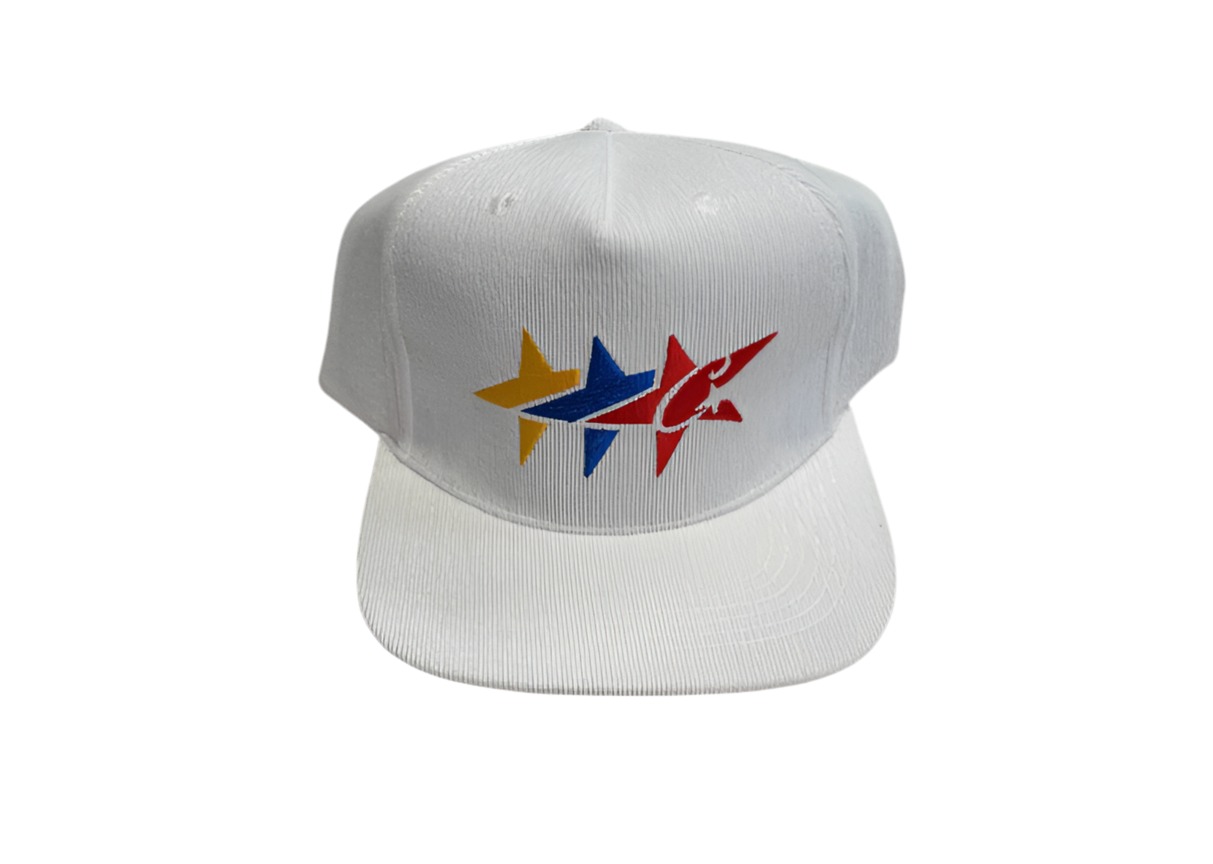Corteiz Corduroy C-Stars Hat White (2023)