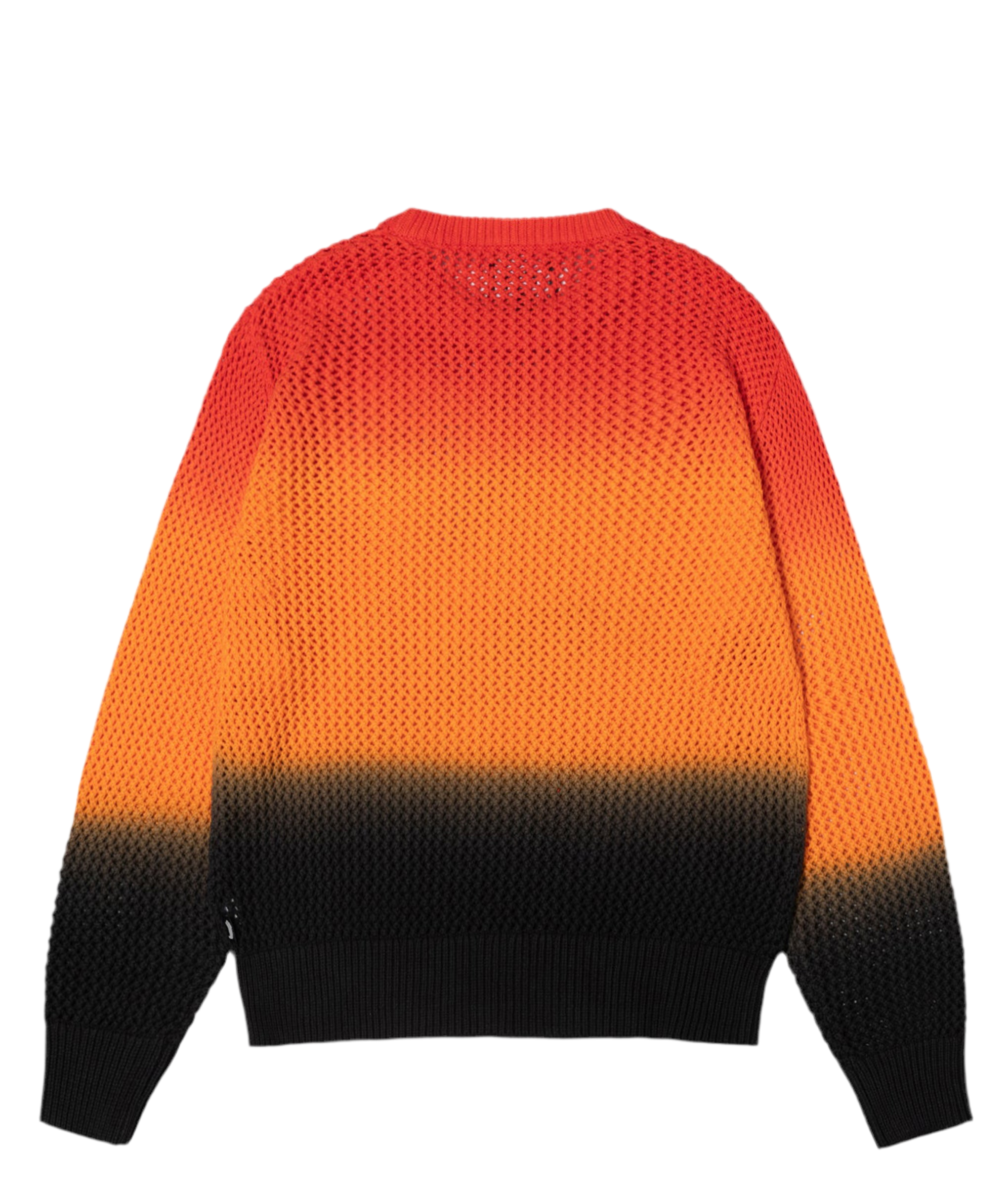 Stussy Pigment Dyed Loose Gauge Sweater Lava (2024)