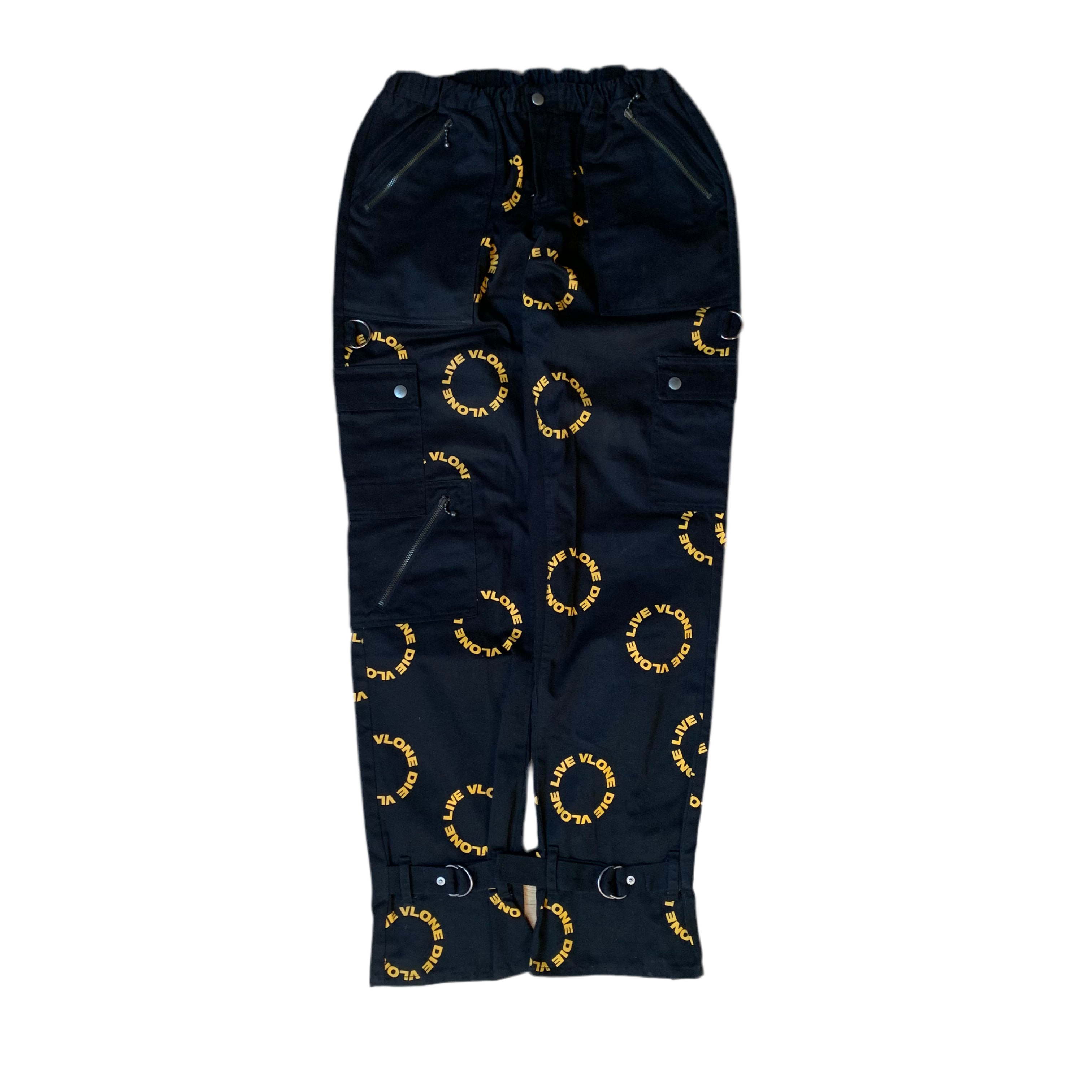 Vlone Bondage Pants Yellow/Black (2018)