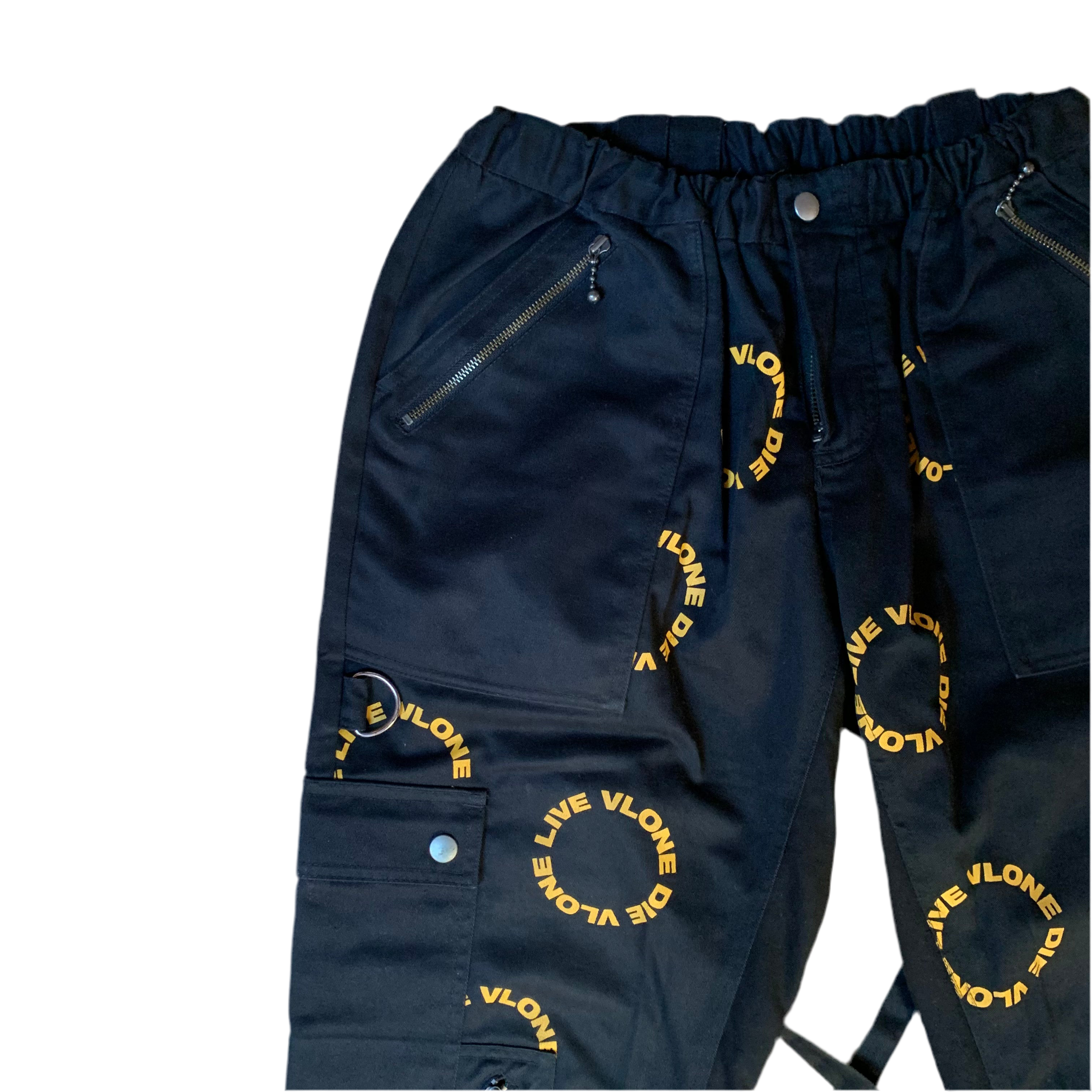 Vlone Bondage Pants Yellow/Black (2018)