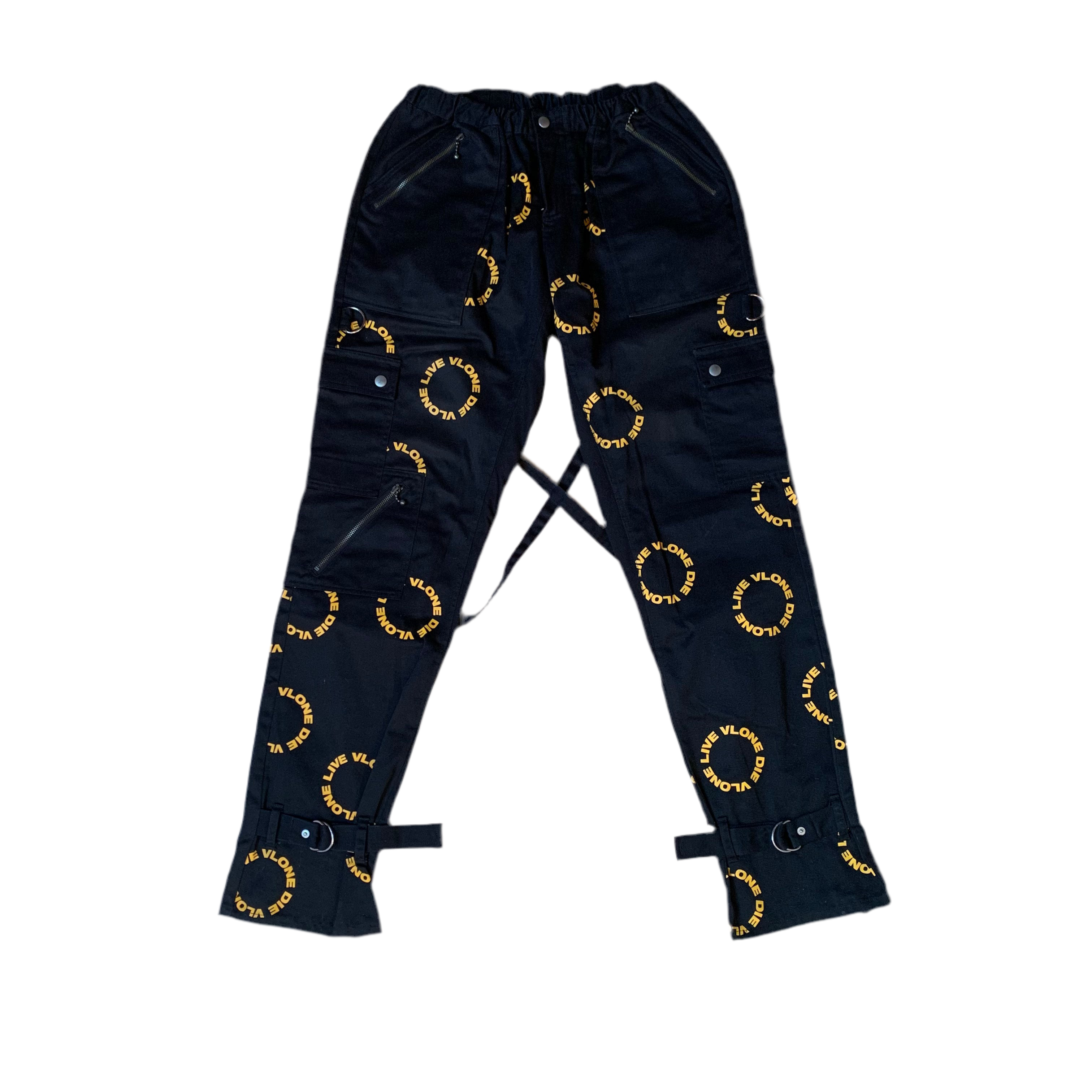 Vlone Bondage Pants Yellow/Black (2018)