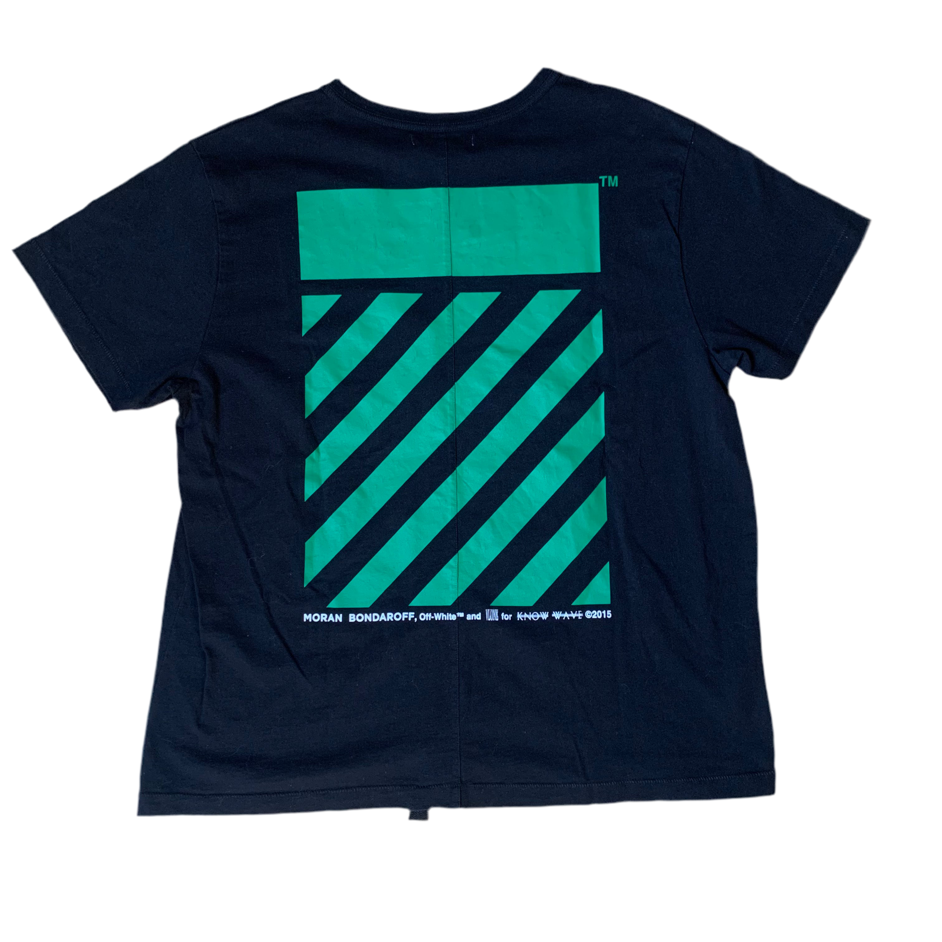 Off-White x Vlone Green/Black Tee (2015)