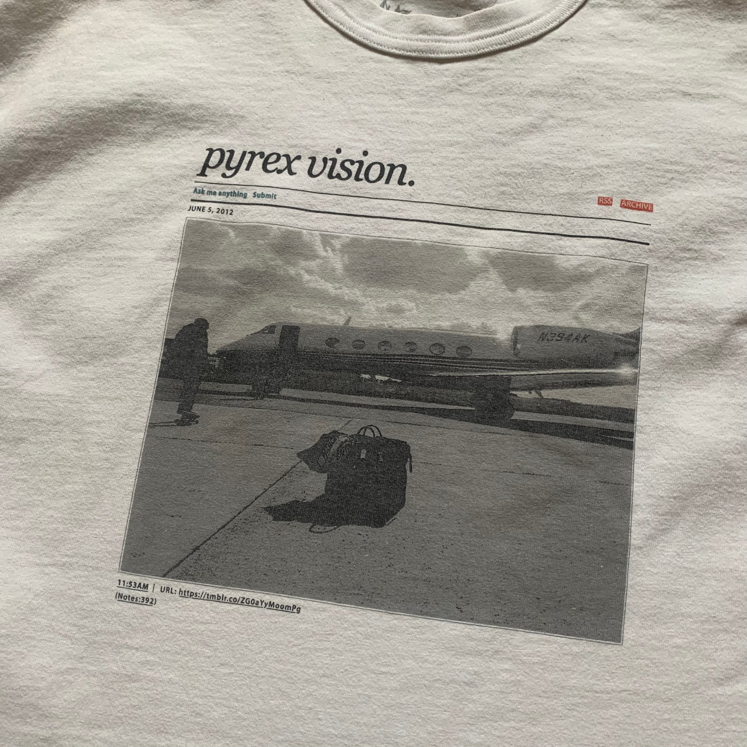 Denim Tears x Pyrex Vision Virgil Abloh Champion Tee (2012)