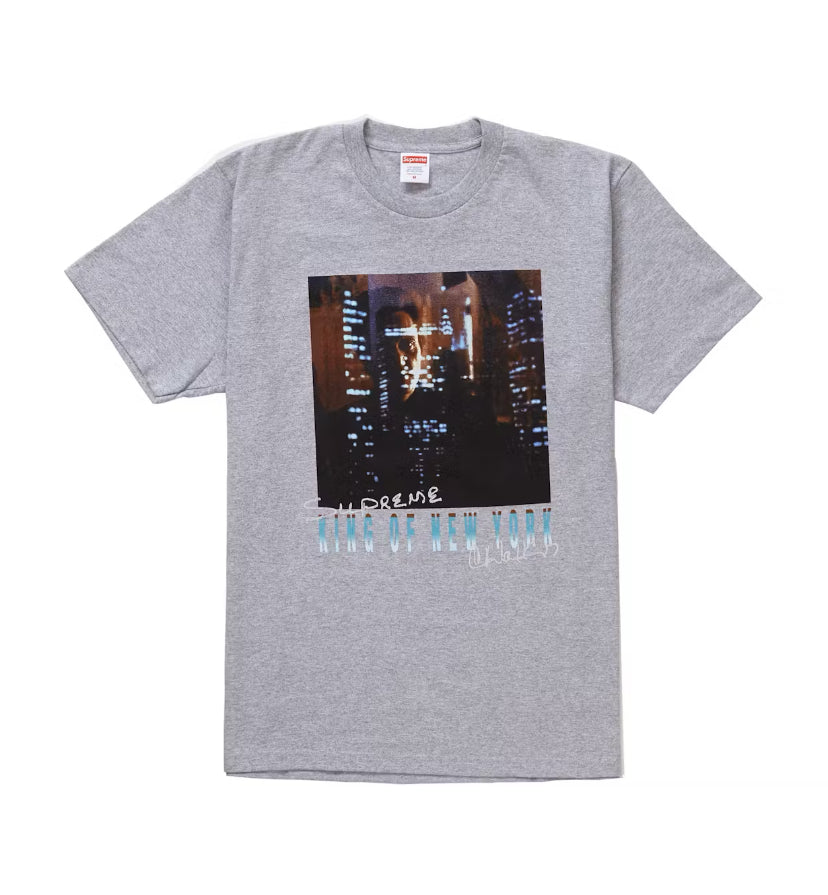 Supreme King of New York Tee Grey (2019)