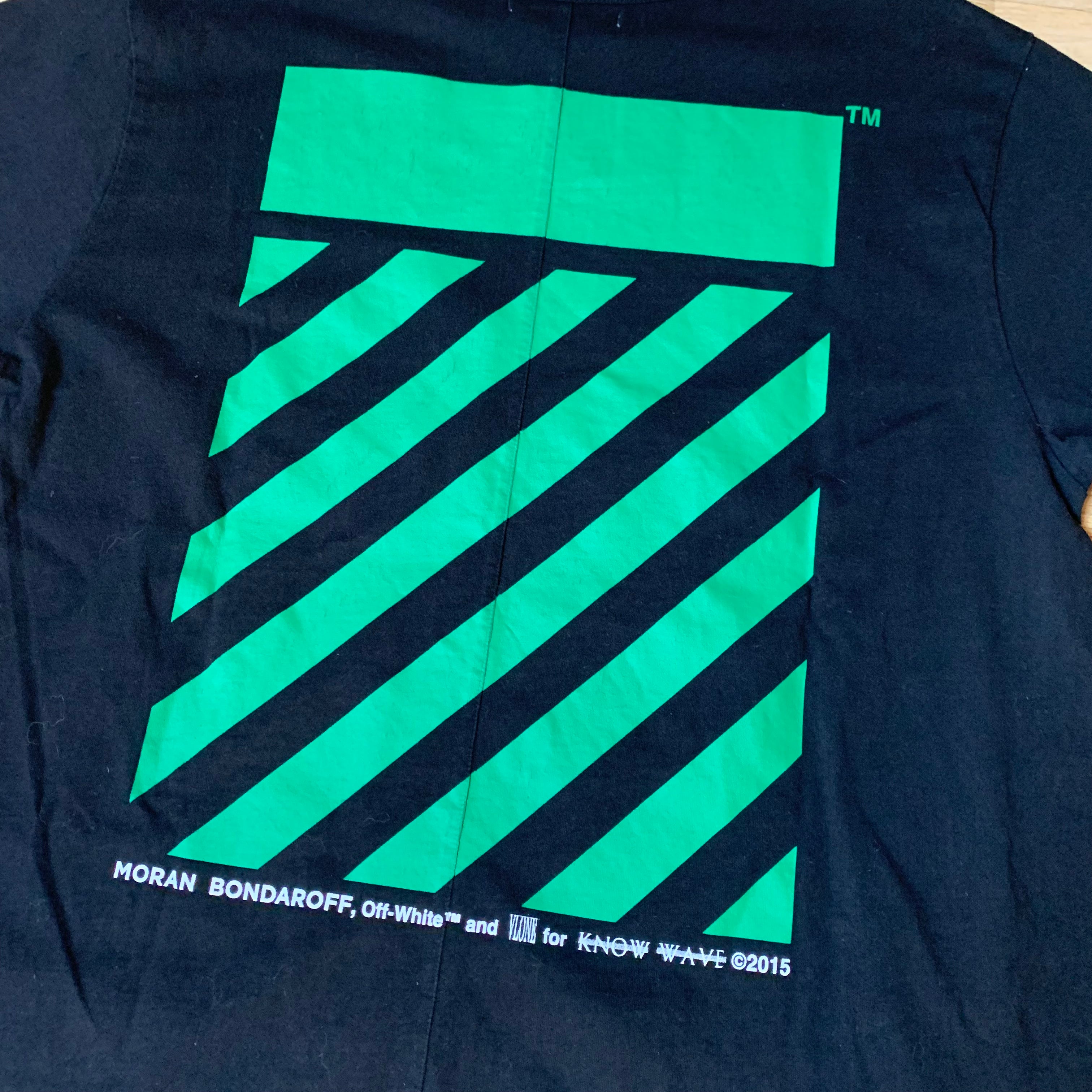 Off-White x Vlone Green/Black Tee (2015)