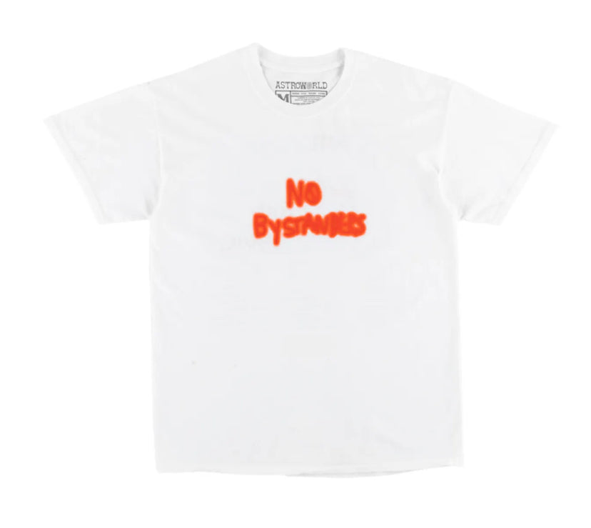 Travis Scott Astroworld No Bystanders Tee White (2019)