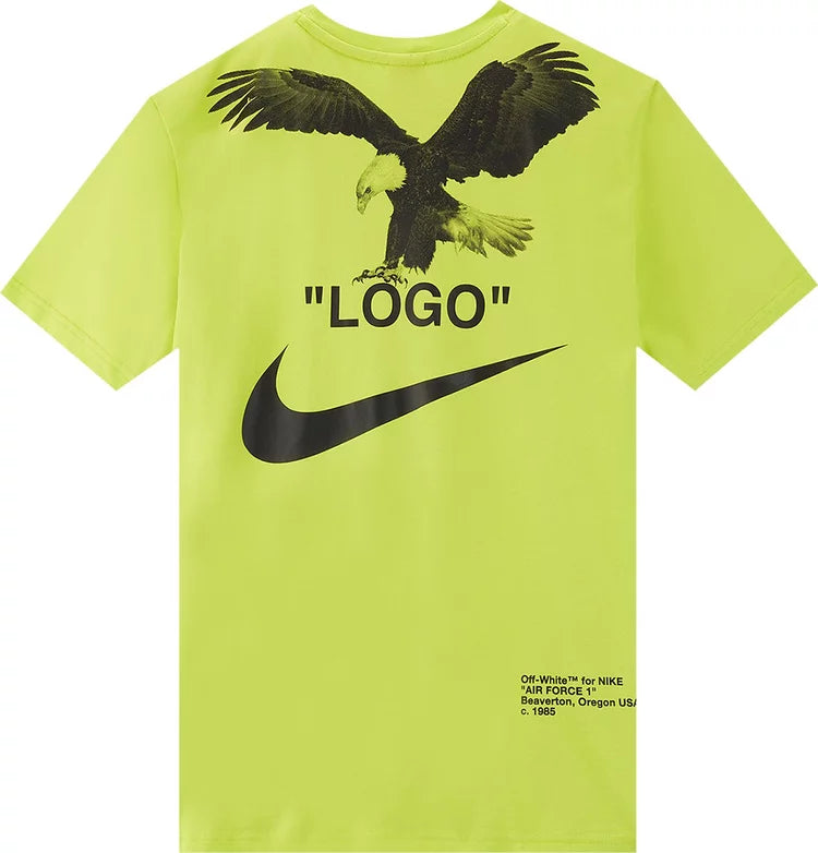 Off-White x Nike NRG A6 Lime Tee (2018)