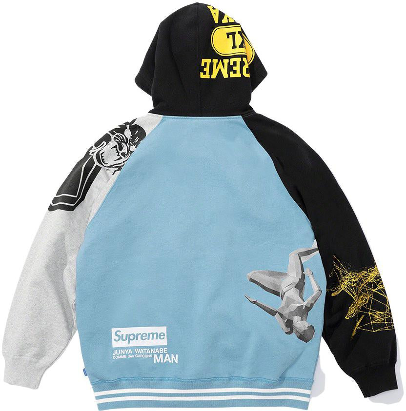 Supreme JUNYA WATANABE CDG MAN Zip Hoodie (2021)