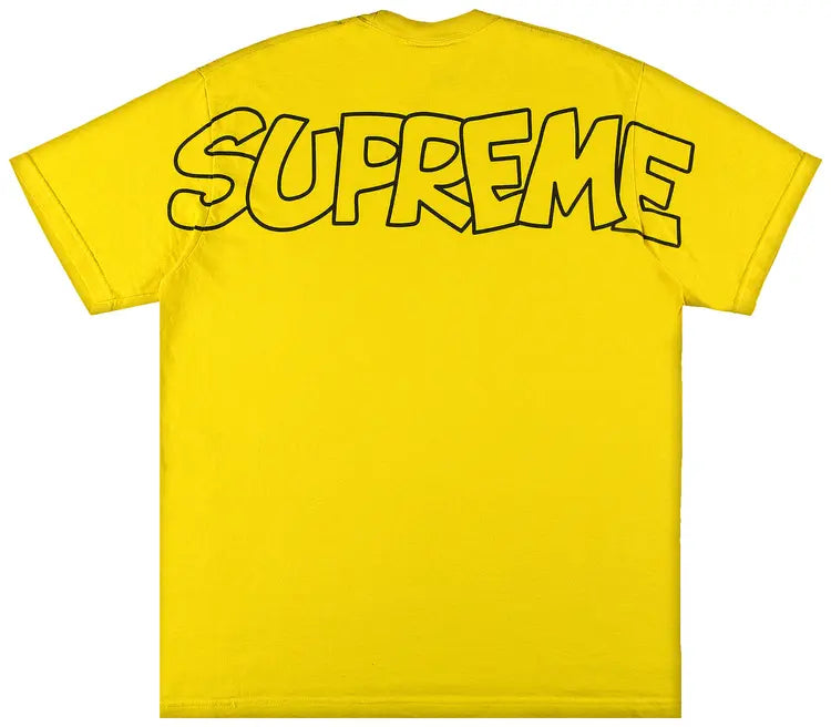 Supreme Smurfs Yellow Tee (2024)