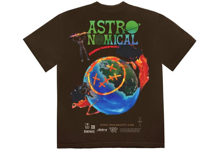Travis Scott Sicko The Scotts Event Tee Brown (2020)
