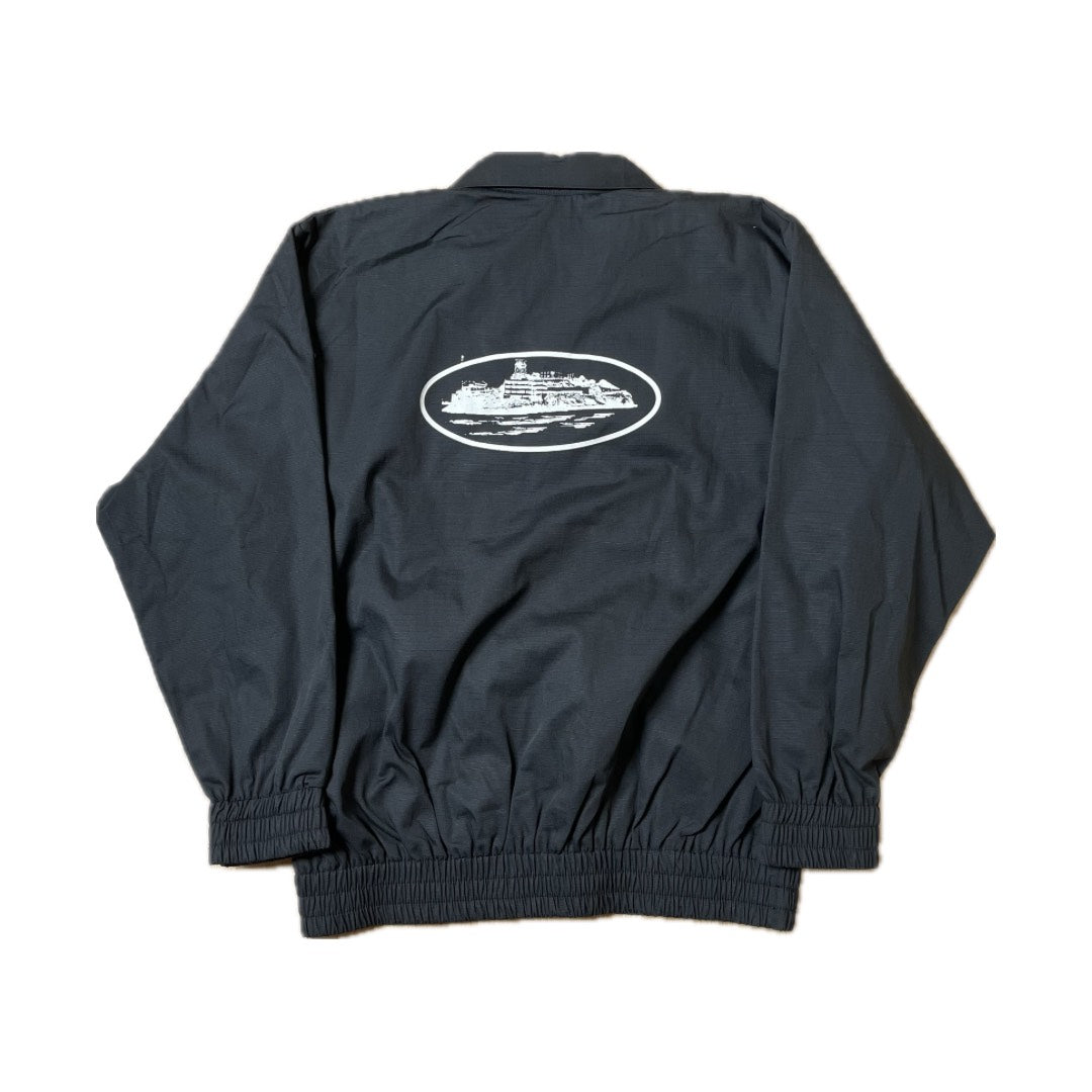 Corteiz Guerillaz Drilltop Black / White (2022)