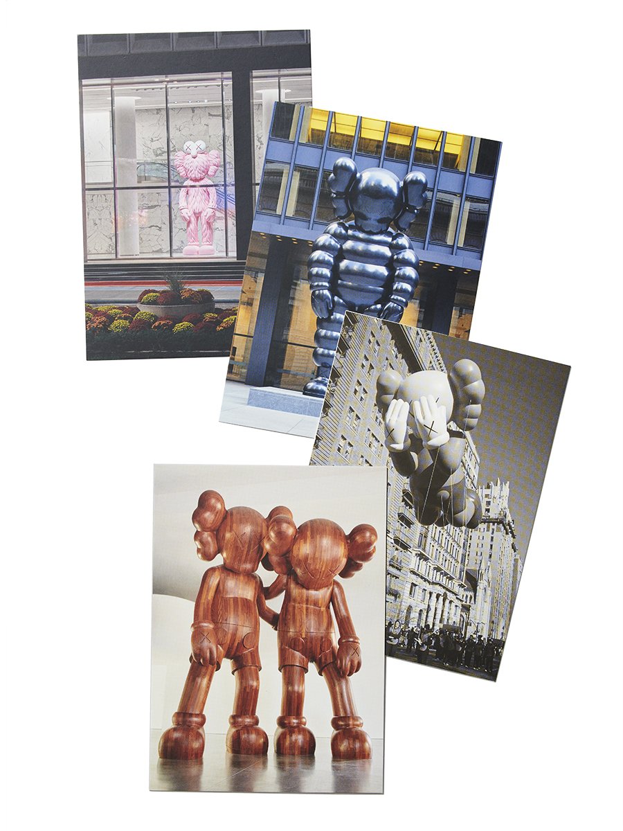 Kaws Monumental Sculptures Postcard (2022)