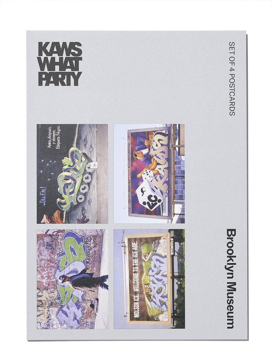 Kaws Graffiti Postcard (2022)