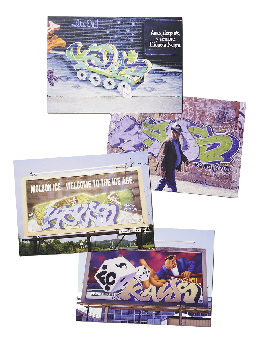 Kaws Graffiti Postcard (2022)