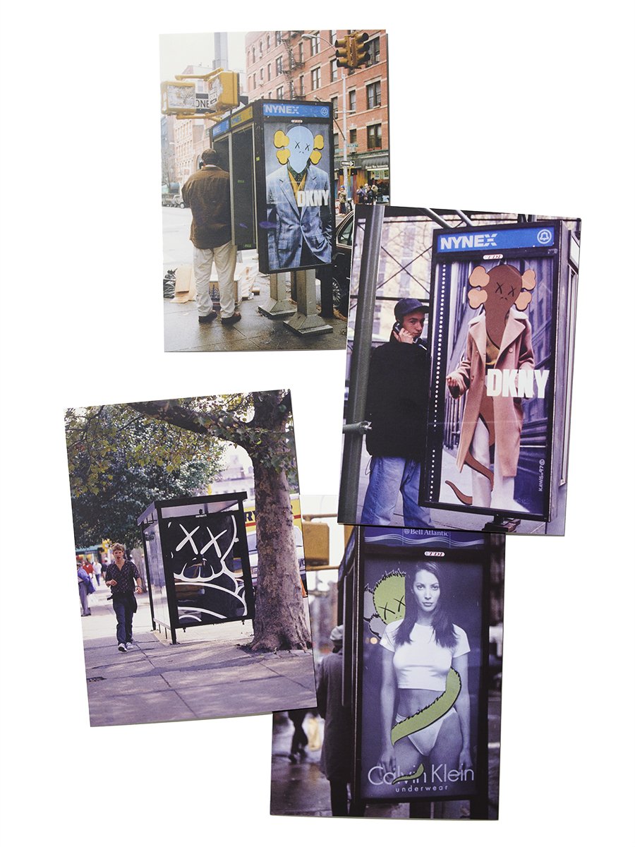 Kaws Ad Interventions Postcards (2022)