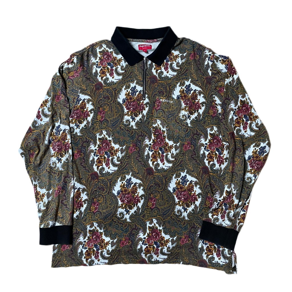 Supreme Paisley Polo Zip (2017)