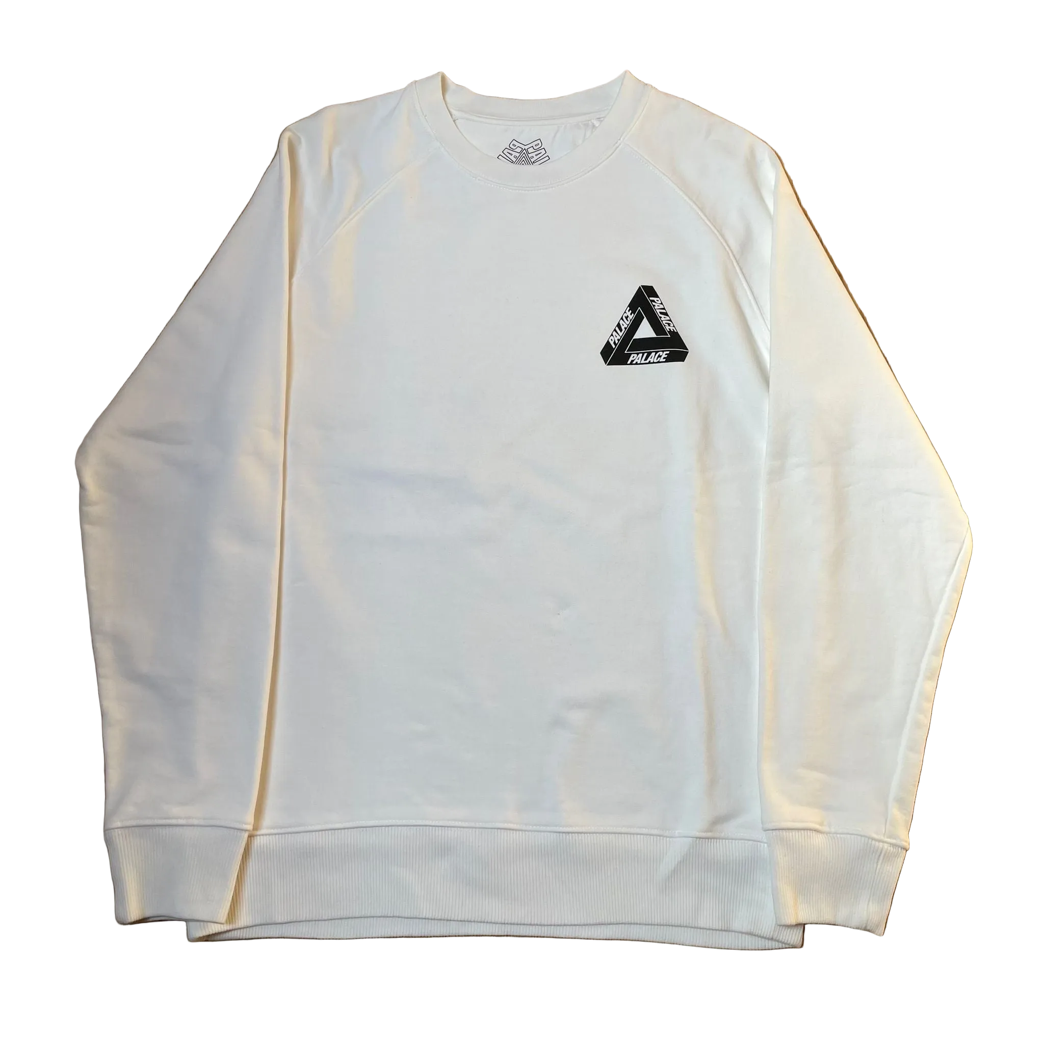 Palace Tri-Ferg Crewneck White (2017)
