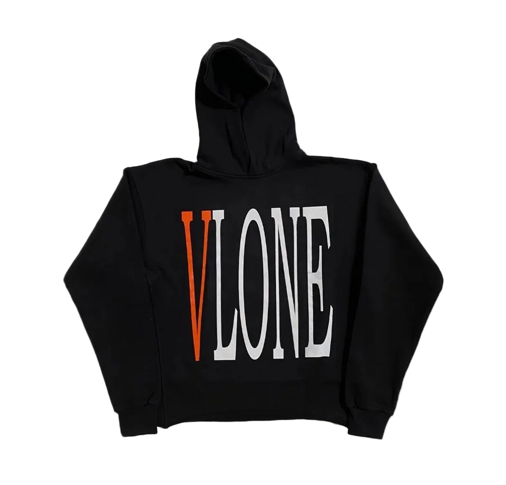 Vlone Staple Hoodie Orange/Black (2019)