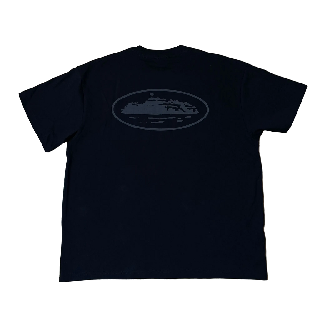 Corteiz OG Alcatraz Black Reflective Tee (2022)