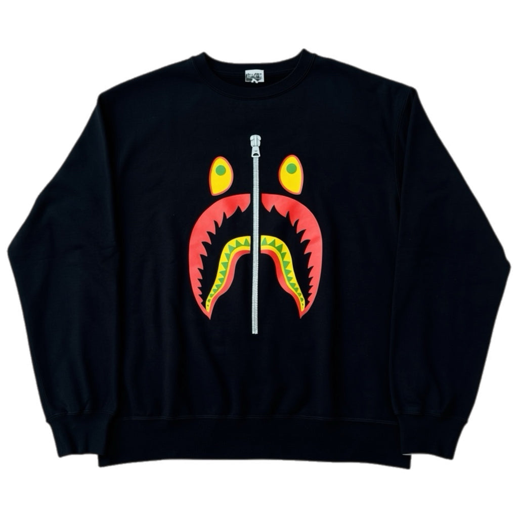 Bape Vintage Shark Crewneck Black (2005)