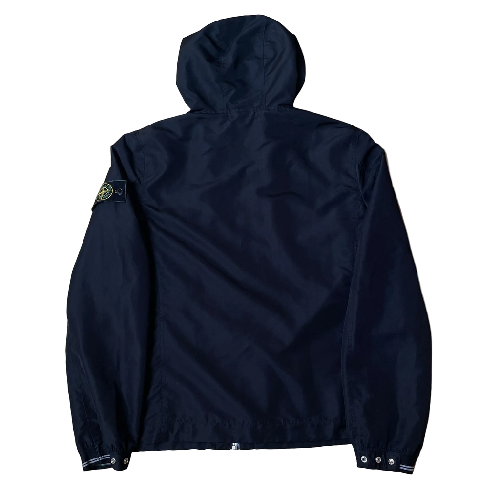 Stone Island Spalmatura Coated Nylon Hooded Jacket (2000s)