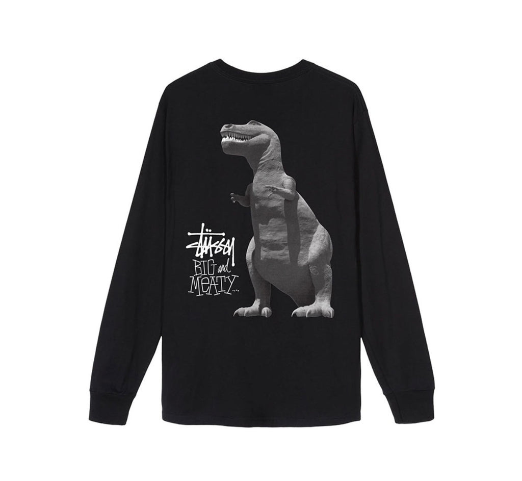 Stussy Big And Meaty L/S Tee Black (2020)