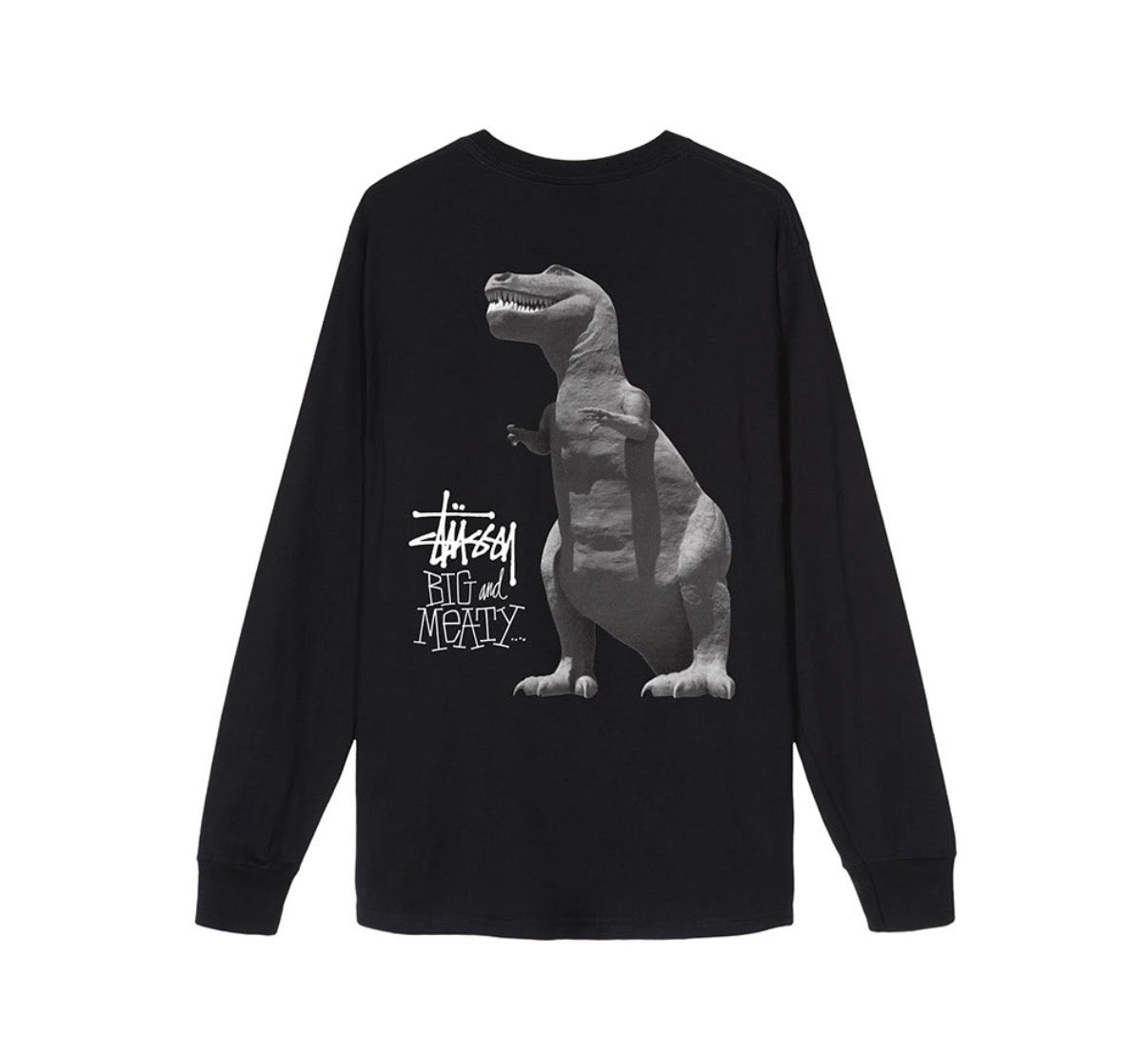 Stussy Big And Meaty L/S Tee Black (2020)