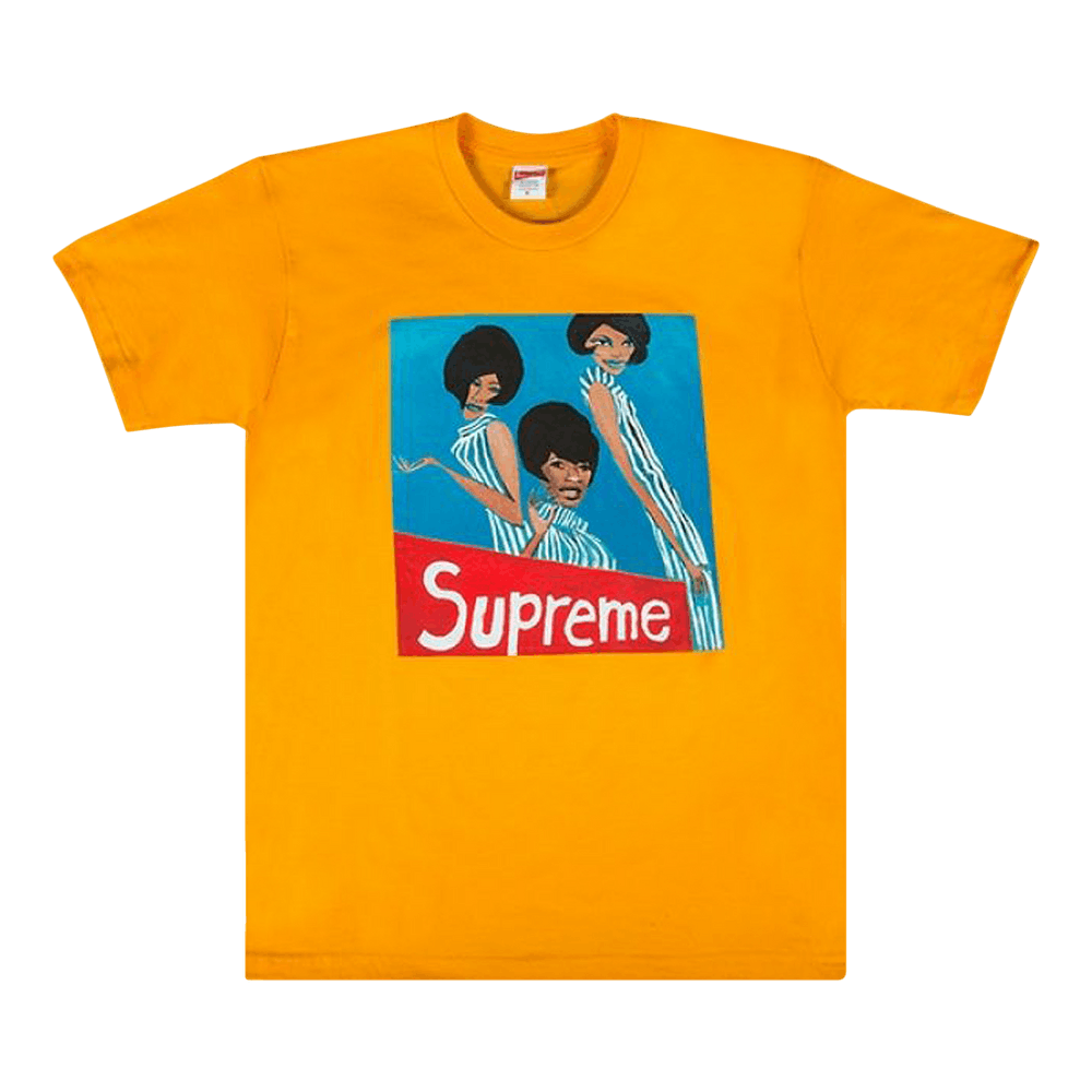 Supreme Group Tee Bright Orange Tee (2018)