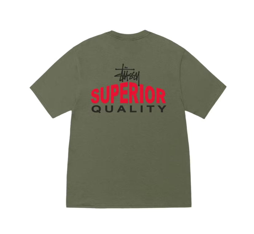 Stussy Superior Quality Tee Olive (2025)