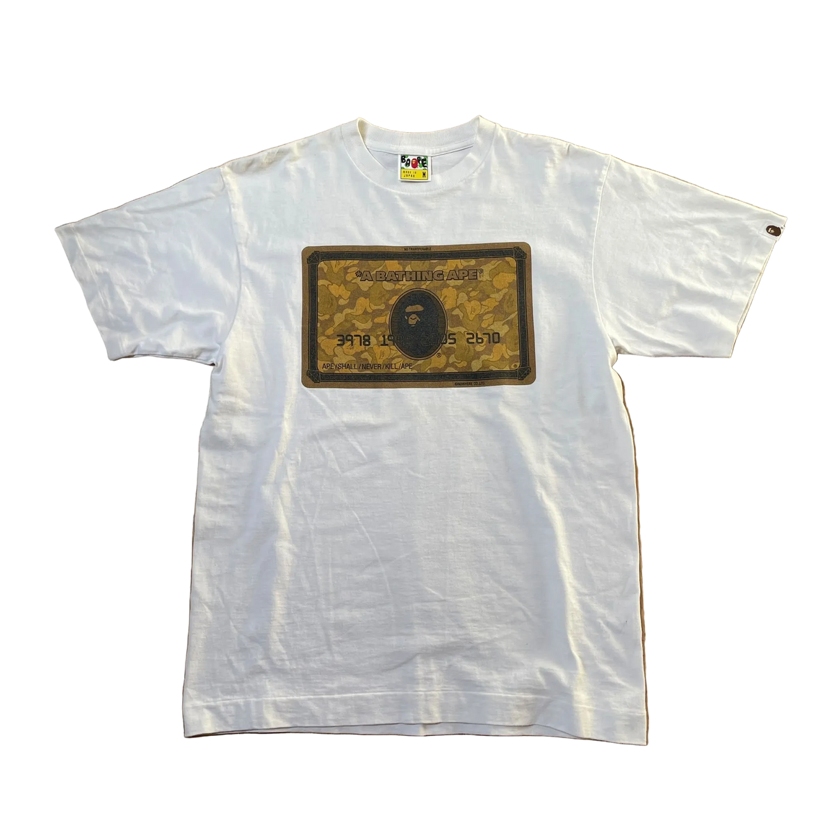 Bape Gold Card Member Tee (2006)