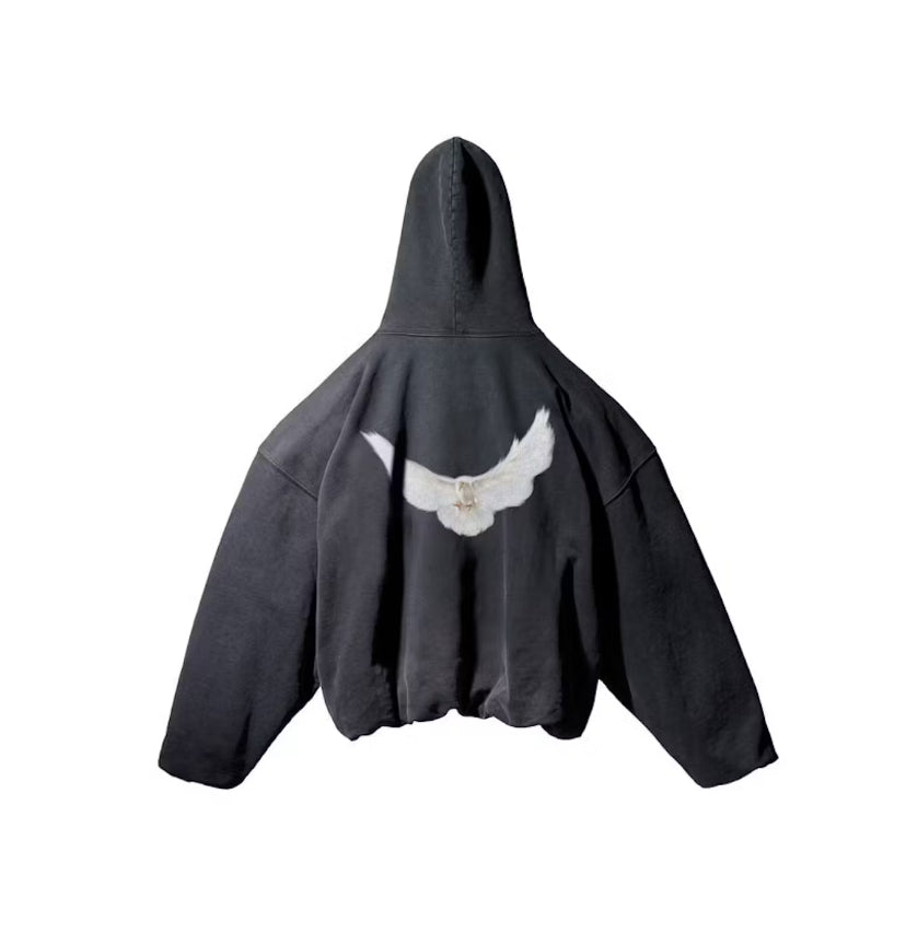 Yeezy Gap Engineered by Balenciaga Dove Hoodie Washed Black (2022)
