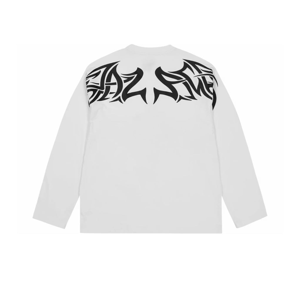 Palace Sketchy Lone Wolf L/S Tee White (2026)