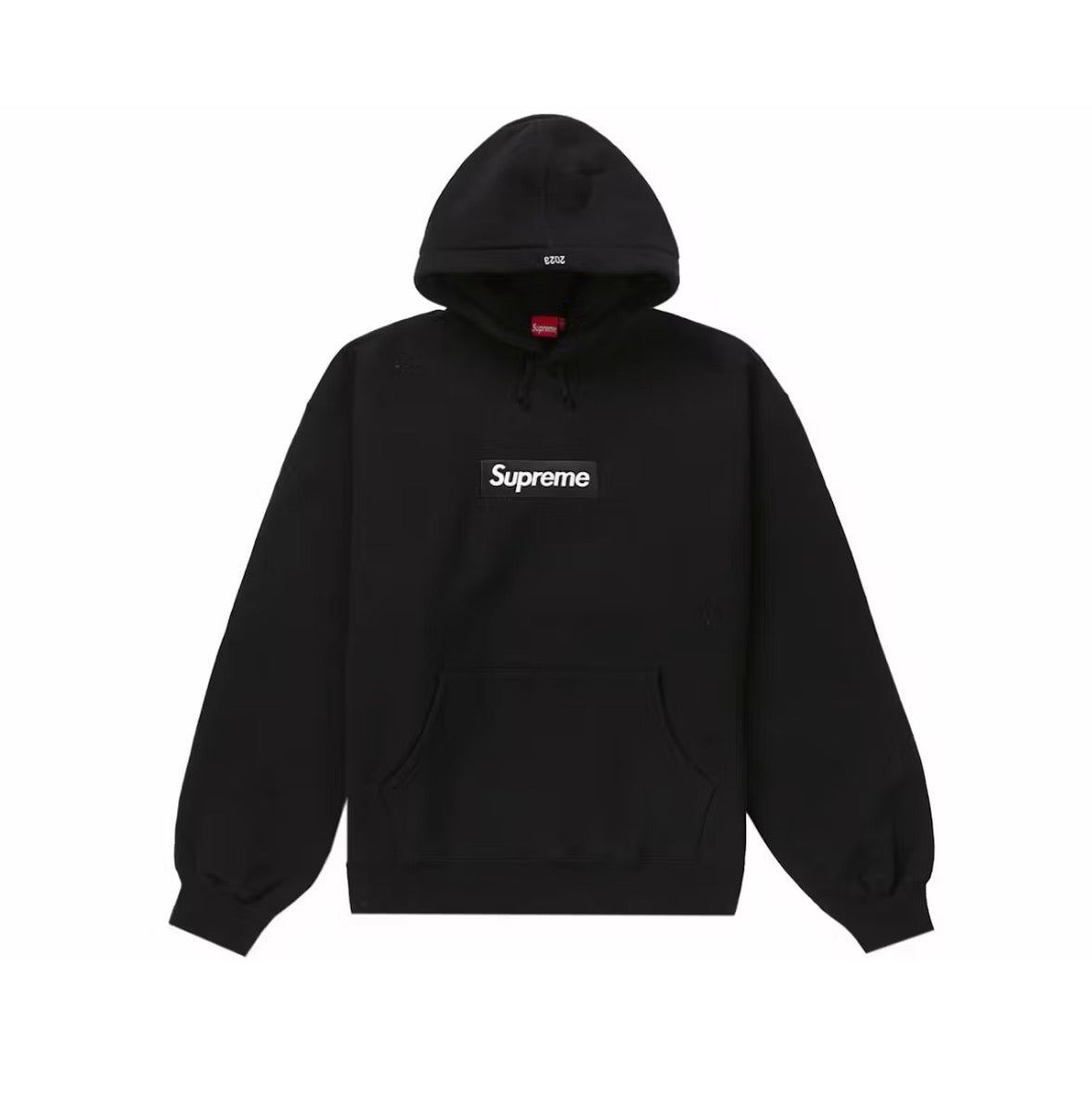 Supreme Box Logo Hoodie Black (2023)