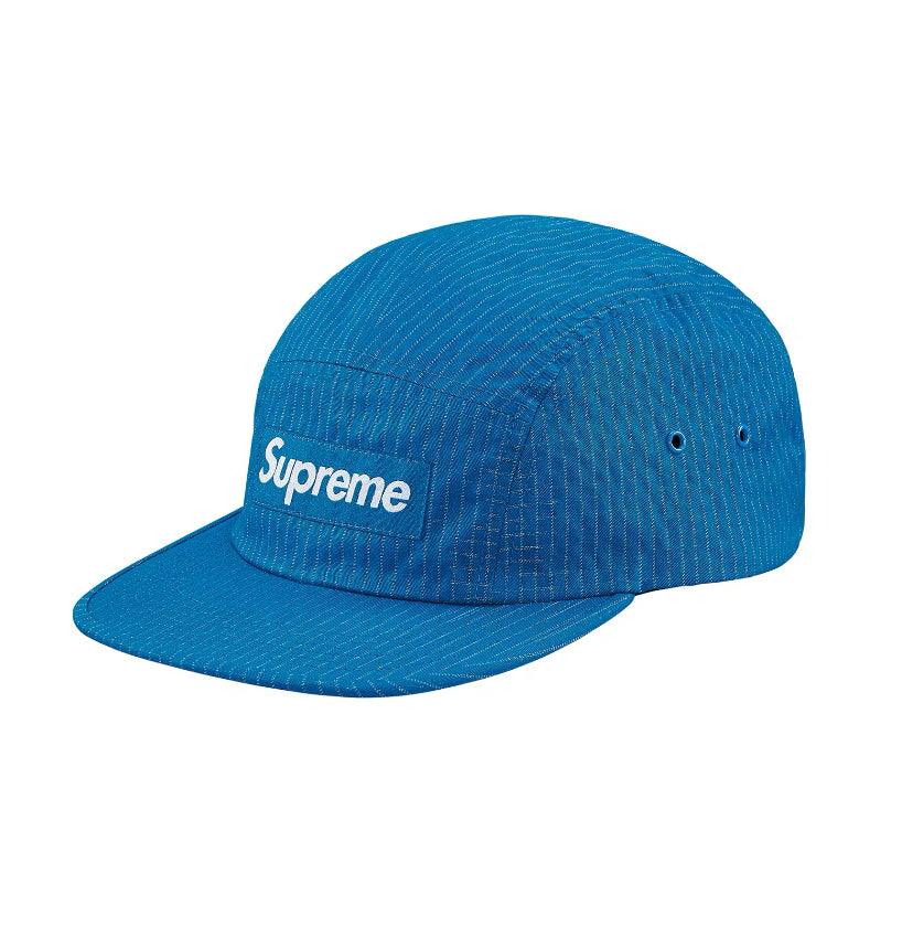 Supreme Overdyed Cordura Ripstop Camp Cap Blue (2017)
