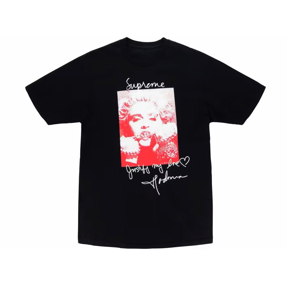 Supreme Madonna Tee Black (2018)