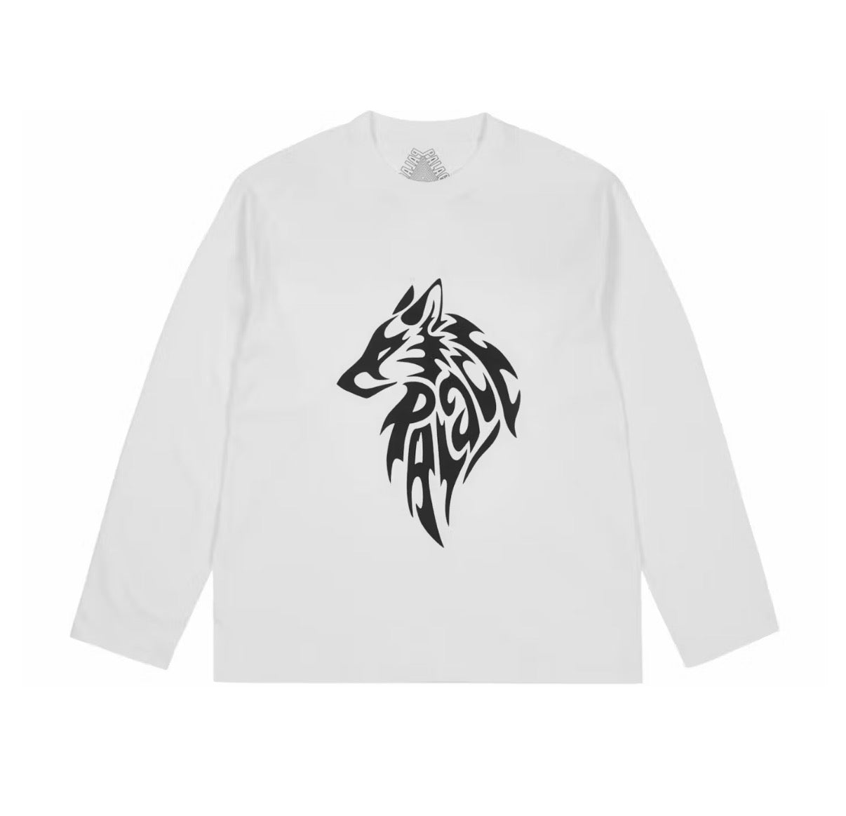 Palace Sketchy Lone Wolf L/S Tee White (2026)