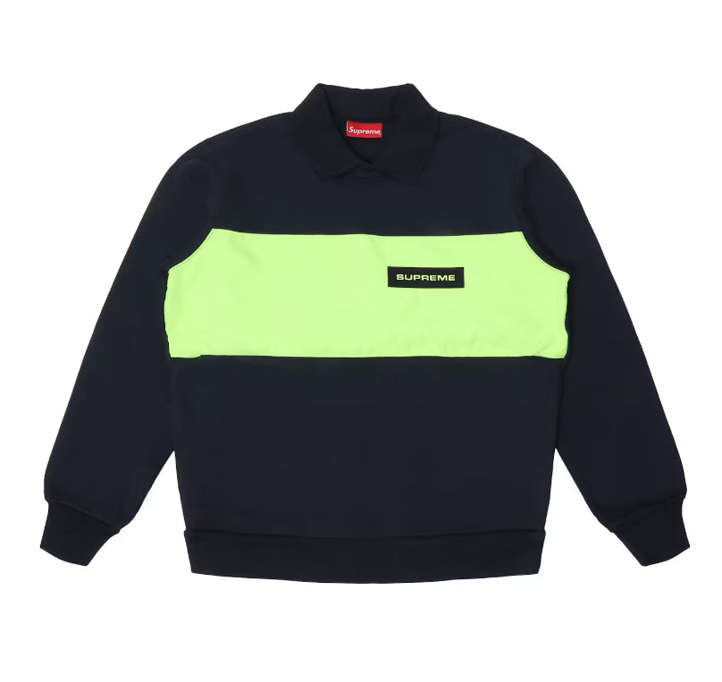 Supreme Polo Crewneck Navy (2017)