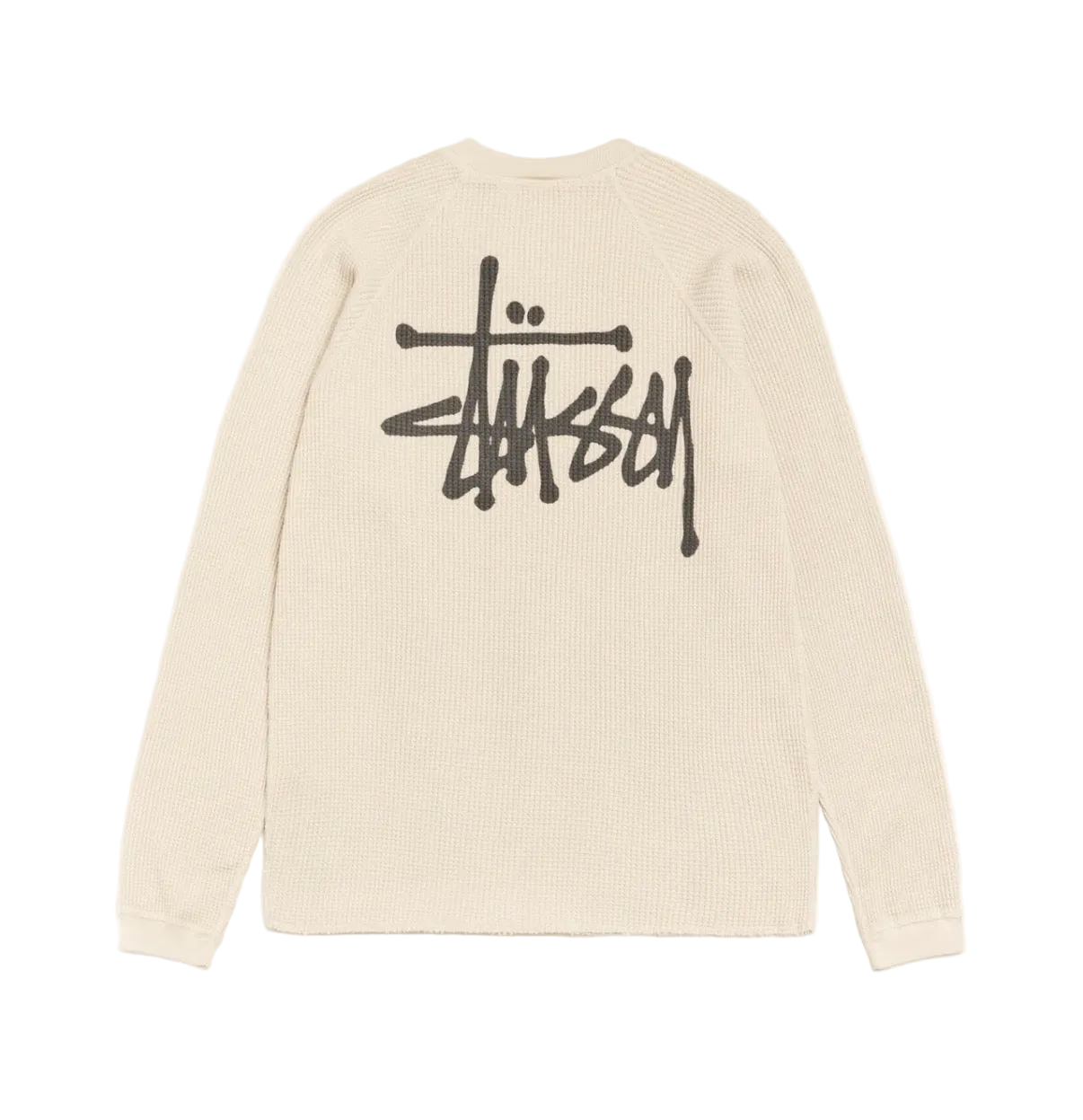 Stussy Basic Thermal Longsleeve Bone (2024)
