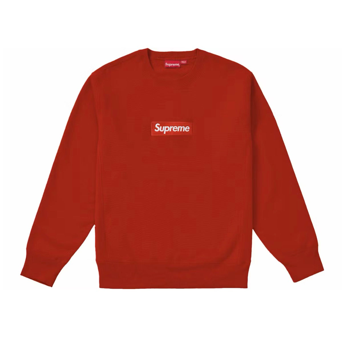 Supreme Box Logo Crewneck Rust (2018)