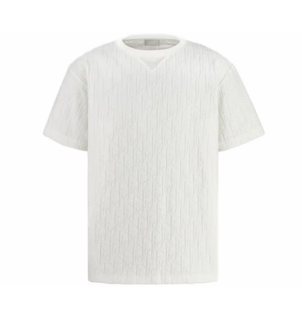 Dior Oblique Print Jaquard Tee (2021)