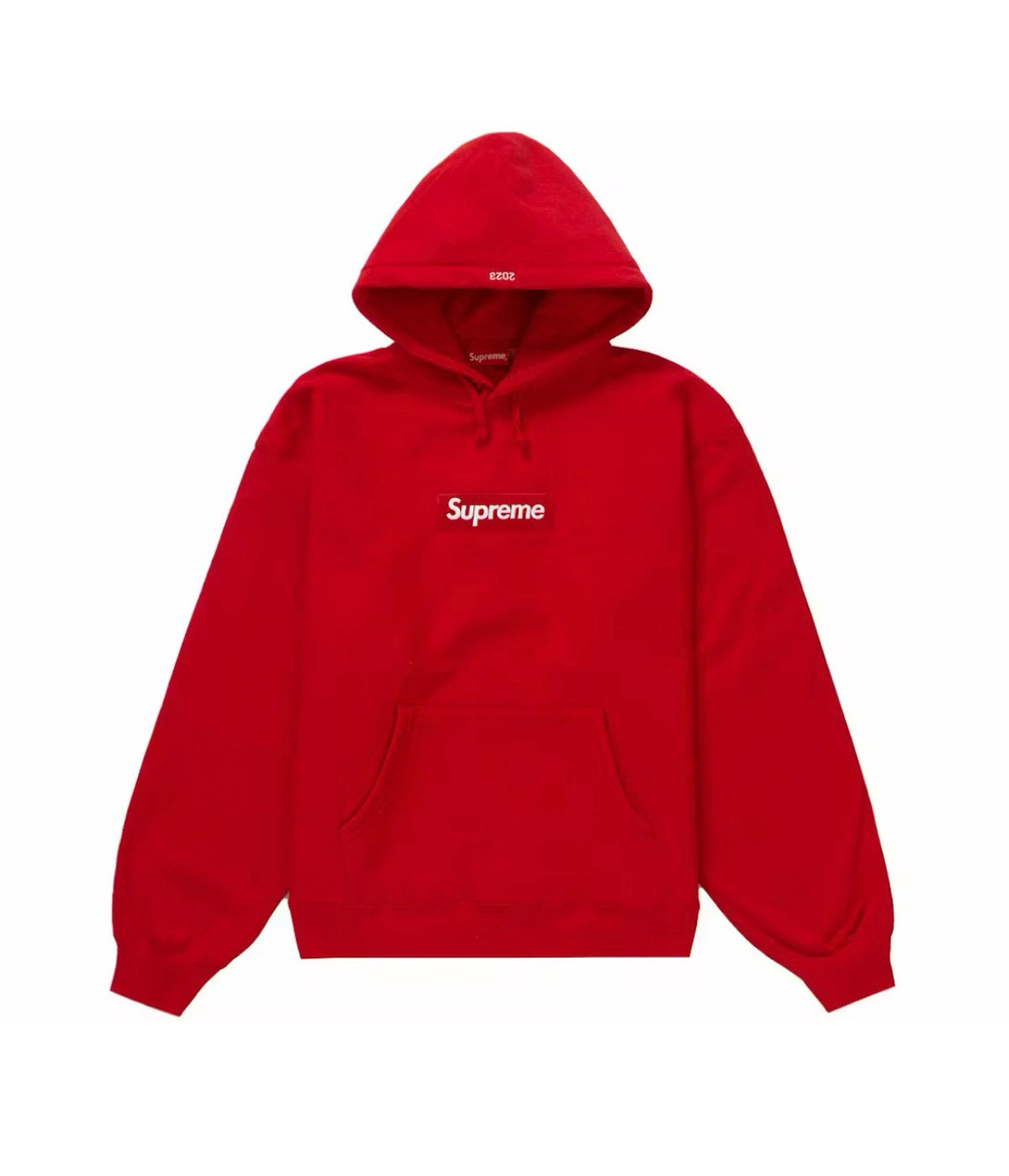 Supreme Box Logo Hoodie Red (2023)