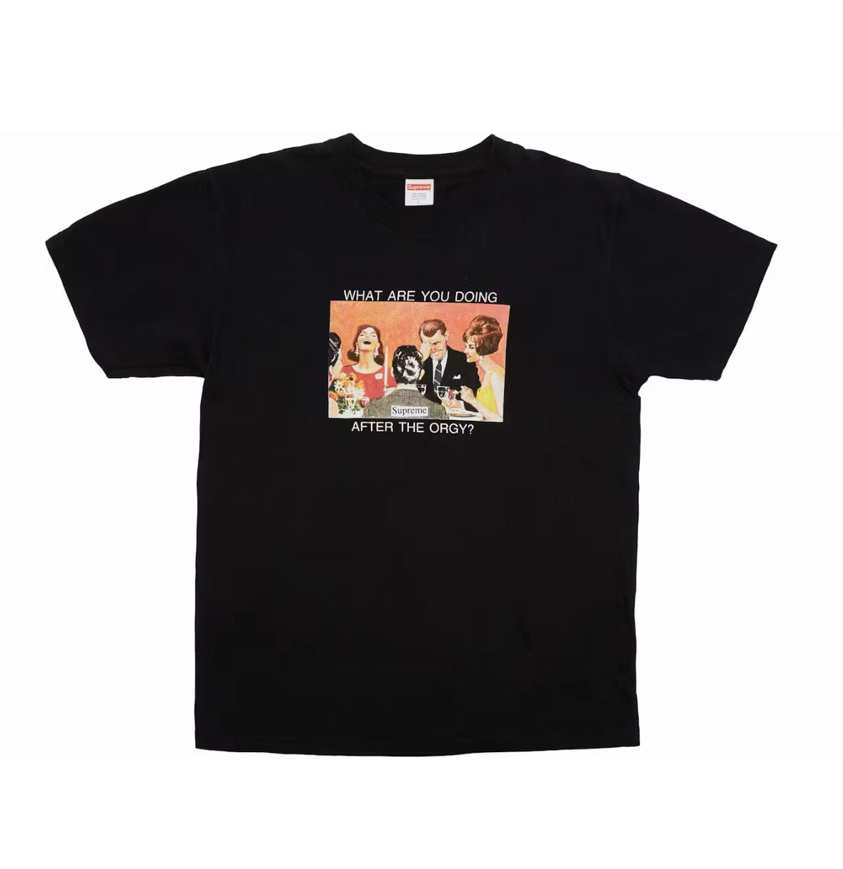 Supreme Orgy Tee Black (2017)